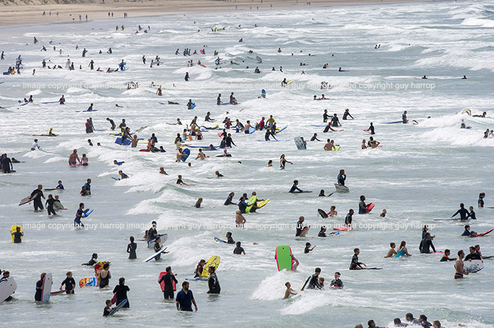 Photo by Guy Harrop. FILE PIC. Woolacombe beach, Devon named best UK beach for a second consecutive year by TripAdvisor users. The 3 mile stretch of golden sand is popular with surfers and beach lovers who pack the destination in the summer months.