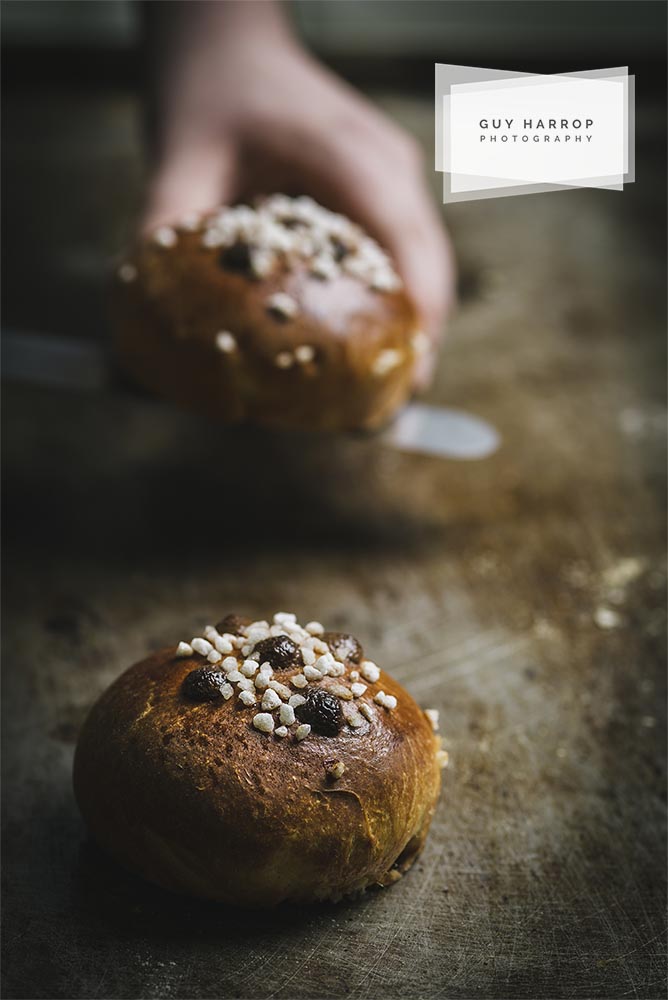 Photo by Guy Harrop. Pic of chef baking bread. image copyright guy harrop info@guyharrop.com 07866 464282