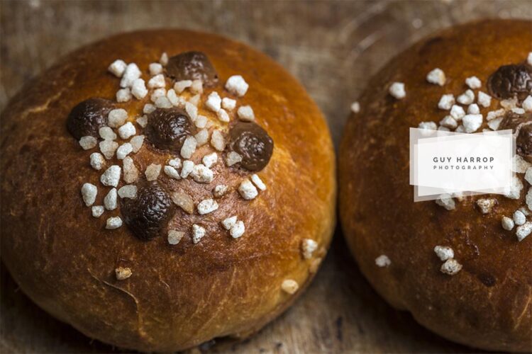 Photo by Guy Harrop. Pic of chef baking bread. image copyright guy harrop info@guyharrop.com 07866 464282