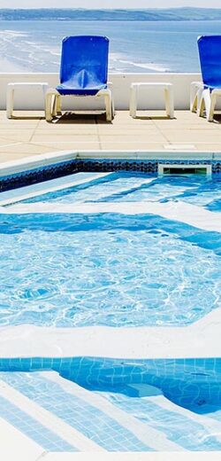 swimming pool commercial devon property photography