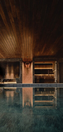 luxury spa interior property photography