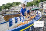 gig racing in Clovelly, Devon