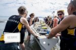 gig racing in Clovelly, Devon