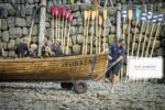 gig racing in Clovelly, Devon