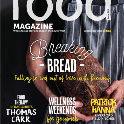 food magazine cover image