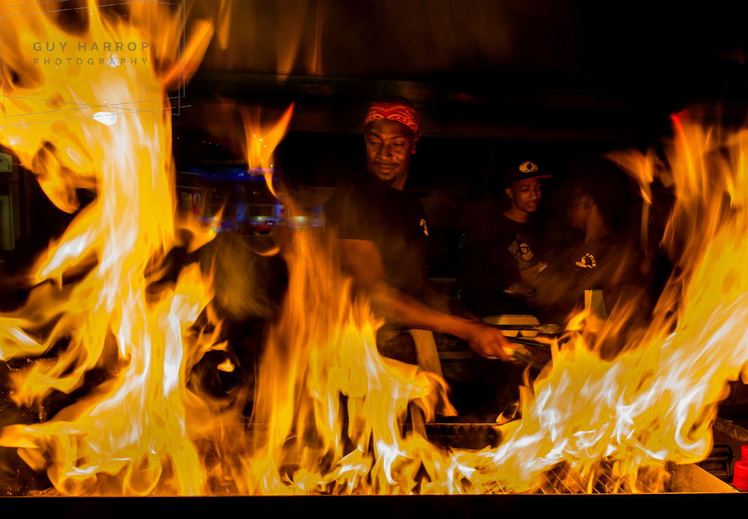 Oistins fish fry Barbados photo