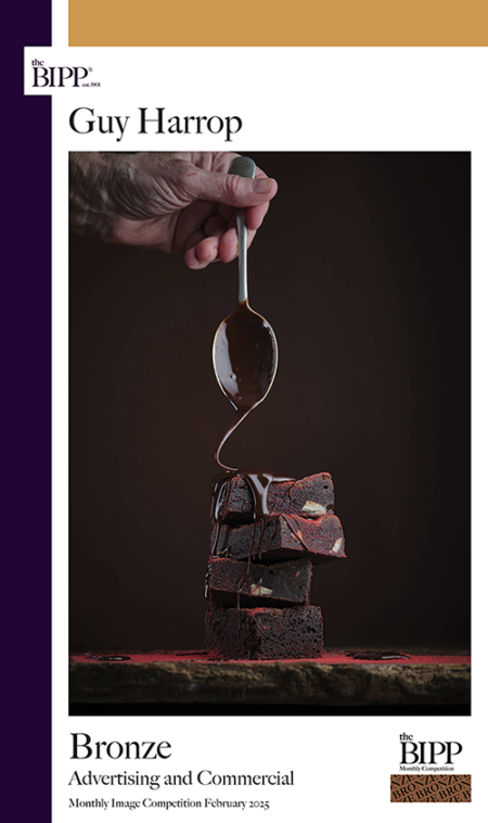 Rustic Somerset food photography capturing the character of artisan brownies using local produce.