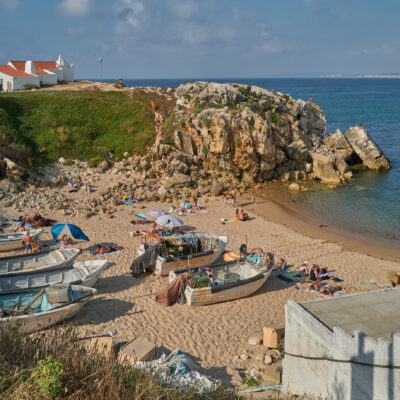 Baleal Island in Portugal photographed for hospitality travel photography.